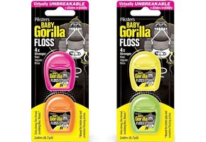 Piksters Gorilla Floss Waxed X-Strong Twin-Pack