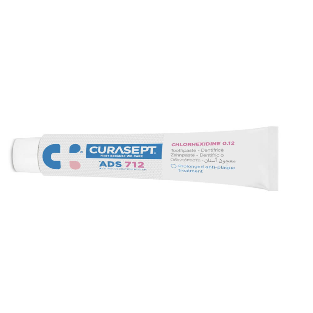 6x Curasept Gel-Tandpasta 0,12% CHX 75 ml