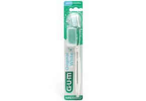 3x GUM Original White Tandenborstel - Soft - Voordeelverpakking