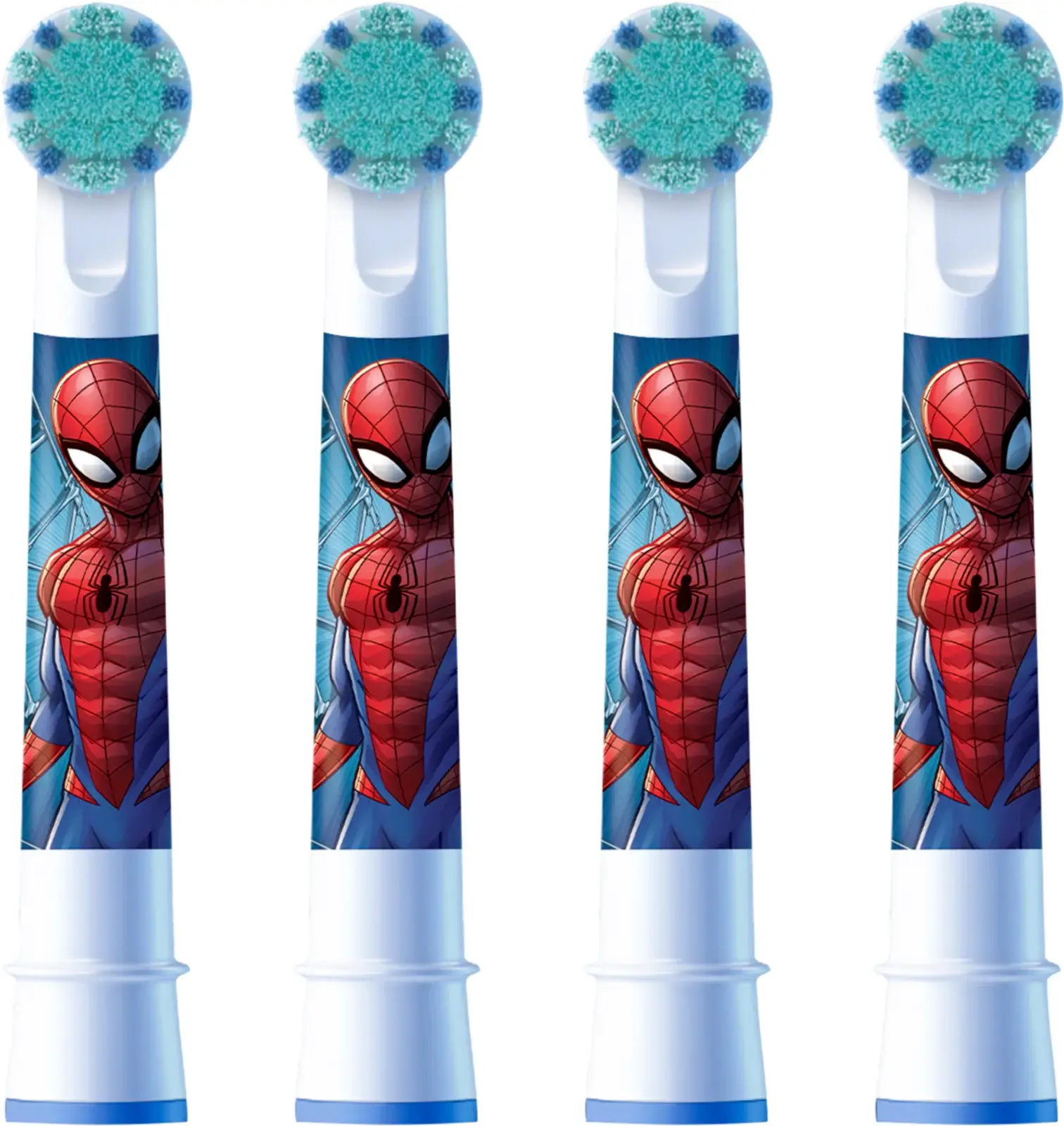 Oral B PRO Kids Opzetborstels Spiderman - 4 stuks
