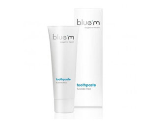 Blue M Tandpasta Zonder Fluoride  - 75 ml (Tweedekans)