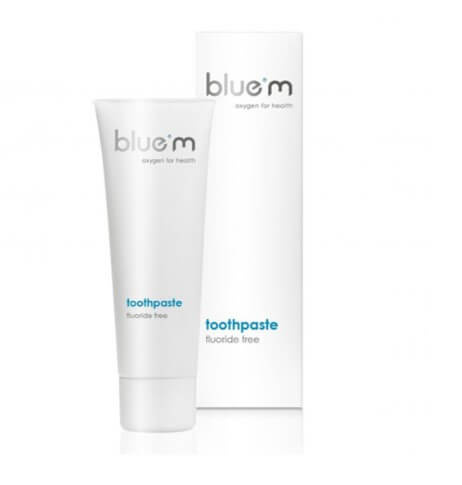 Blue M Tandpasta Zonder Fluoride  - 75 ml (Tweedekans)