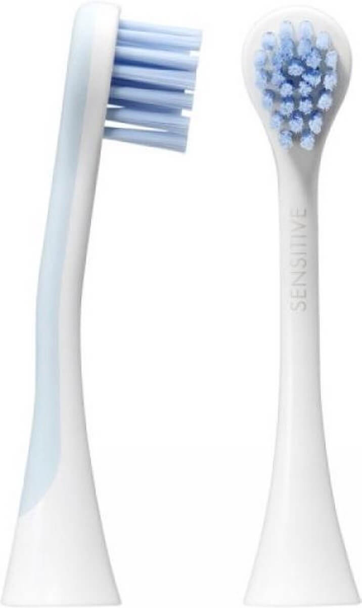 Curaprox Hydrosonic Pro Opzetborstel Sensitive Duo - Wit/Lichtblauw - 2 stuks