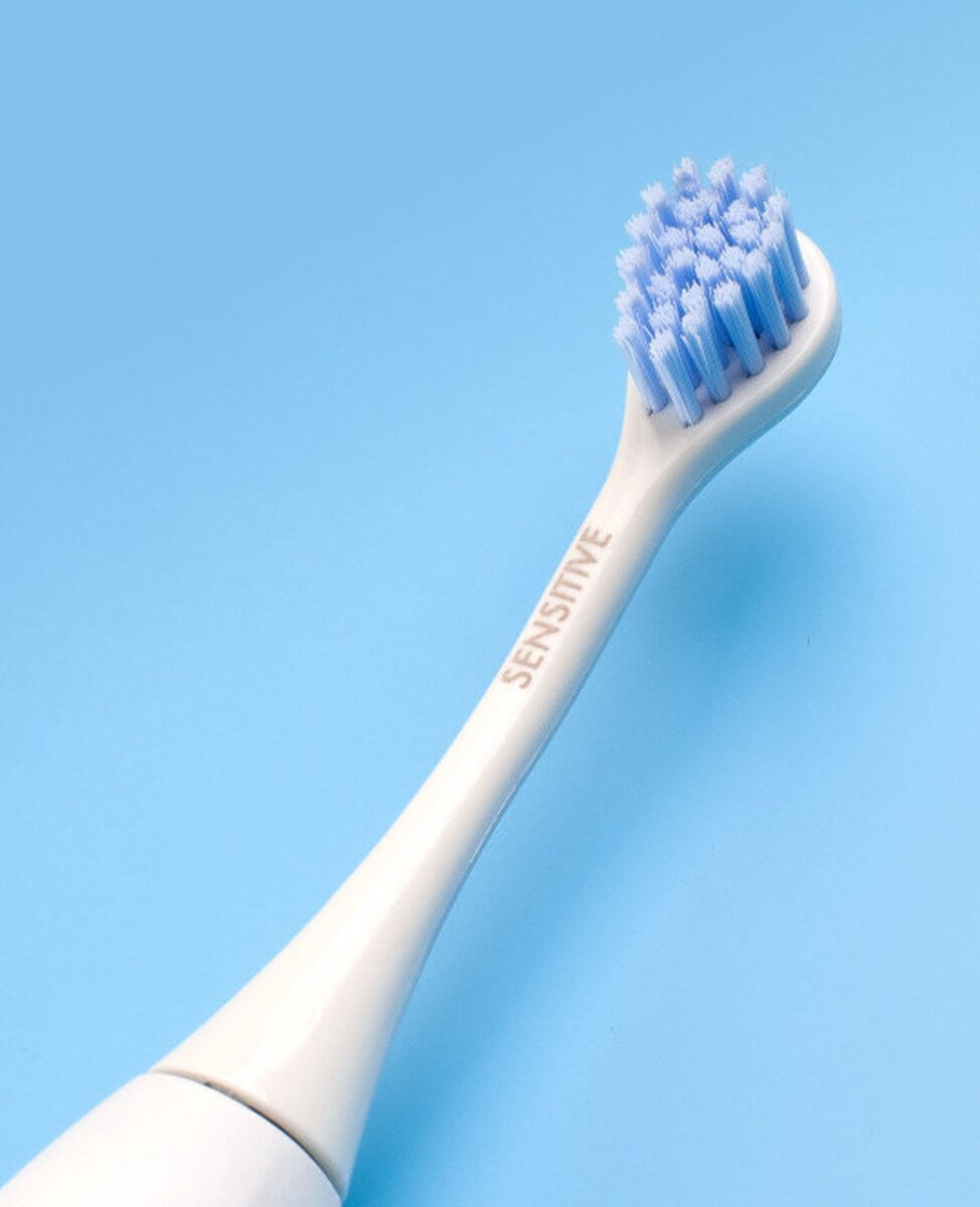 Curaprox Hydrosonic Pro Opzetborstel Sensitive Duo - Wit/Lichtblauw - 2 stuks