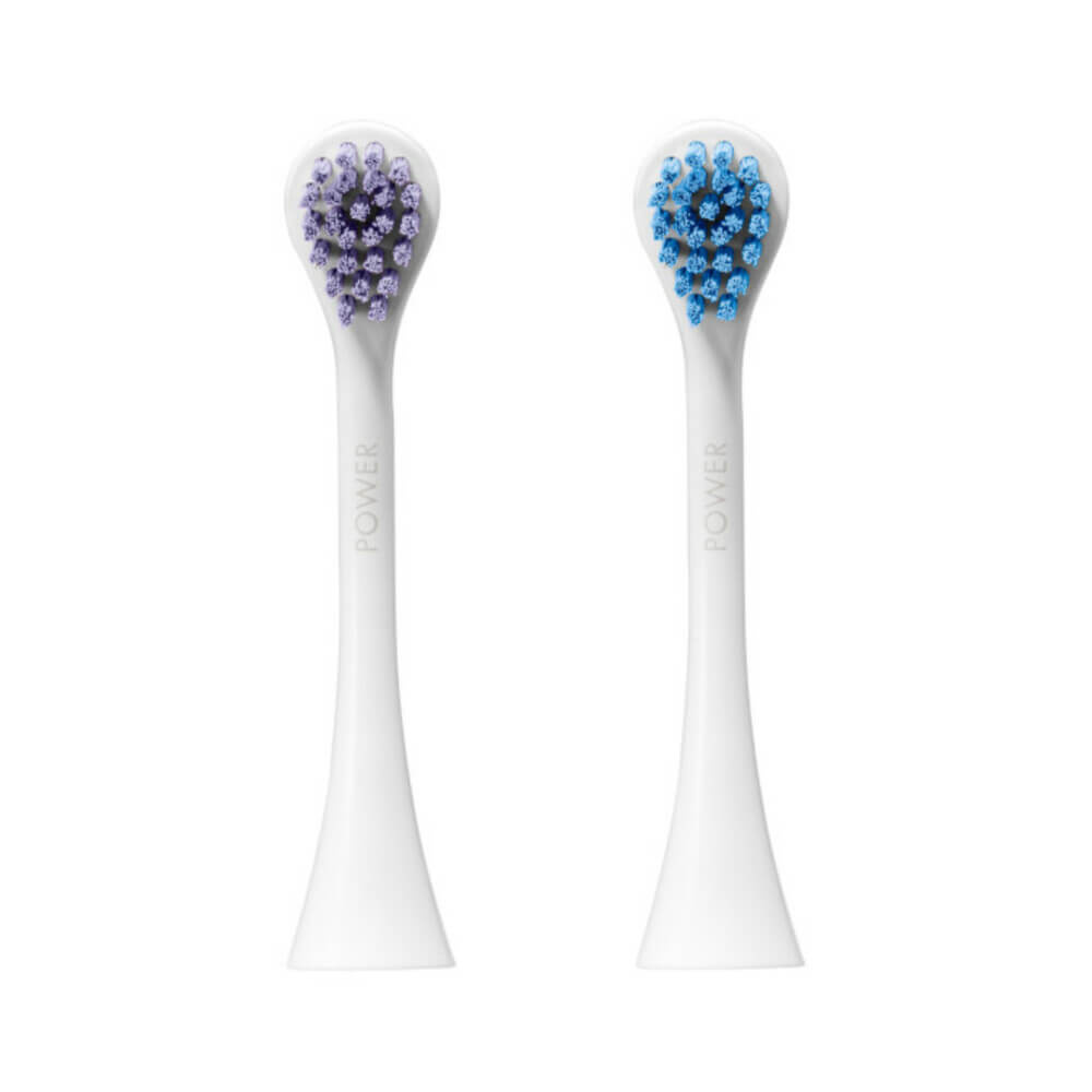 Curaprox Hydrosonic Pro Opzetborstel Power Duo - Blauw/Violet - 2 stuks