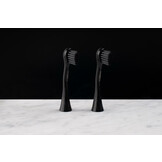 Curaprox Black is White Hydrasonic Opzetborstel Carbon Duo - 2 stuks