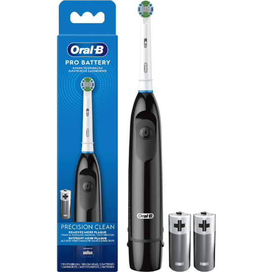 Oral B PRO Precision Clean batterij tandenborstel | Zwart