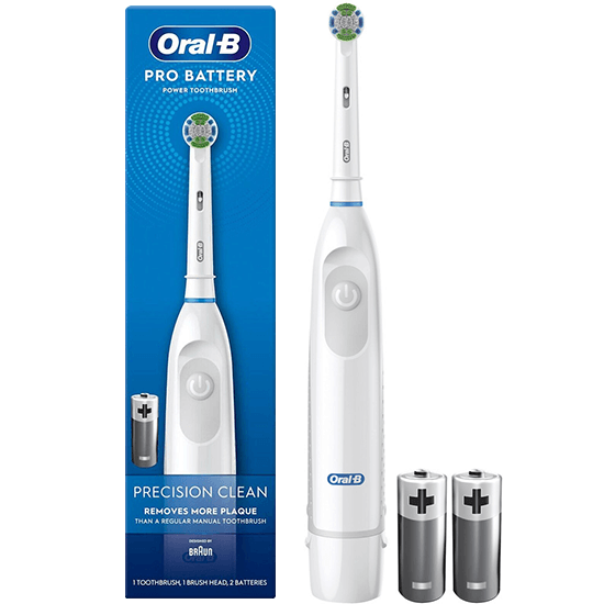 Oral B  PRO Precision Clean batterij tandenborstel | Wit