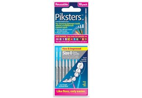 Piksters Ragers Maat 0 Grijs 1,7 mm - 10 stuks