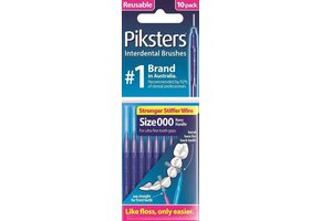 Piksters Ragers Maat 000 Donker Blauw - 1,2 mm - 10 stuks