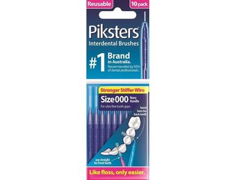 Piksters Ragers Maat 000 Donker Blauw - 1,2 mm - 10 stuks