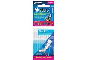 Piksters Ragers Maat 5 Blauw 2-4 mm - 10 stuks