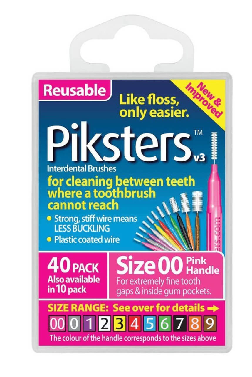 Piksters Ragers Maat 00 Roze 1,5 mm - 40 stuks