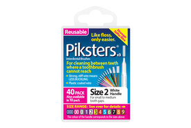 Piksters Ragers Maat 2 Wit 2 mm - 40 stuks