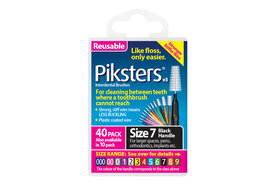 Piksters Ragers Maat 7 Zwart 5-8 mm - 40 stuks