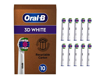 Oral-B Opzetborstels 3D White CleanMaximiser - 10 stuks