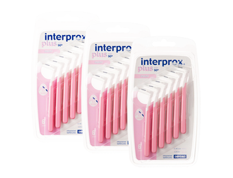 Interprox Plus Nano - 1.9 mm - Roze - 3 x 6 stuks - Voordeelpakket