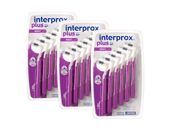 Interprox Plus Maxi - 4.2-5.7 mm - Paars - 3 x 6 stuks - Voordeelpakket