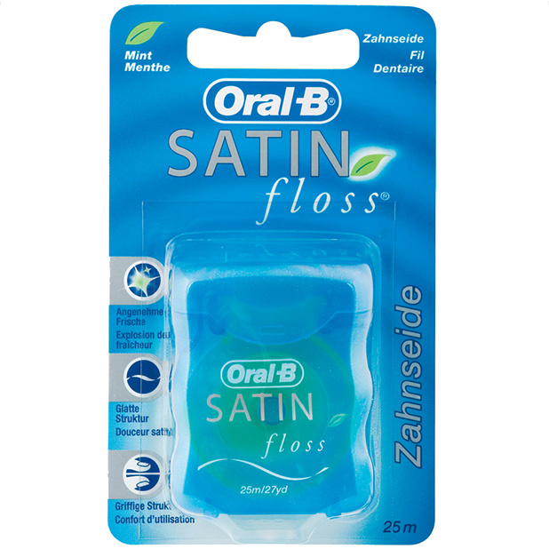 Oral-B Satin flosdraad - 25 m - Flosdraad - Voordeelverpakking 24 stuks