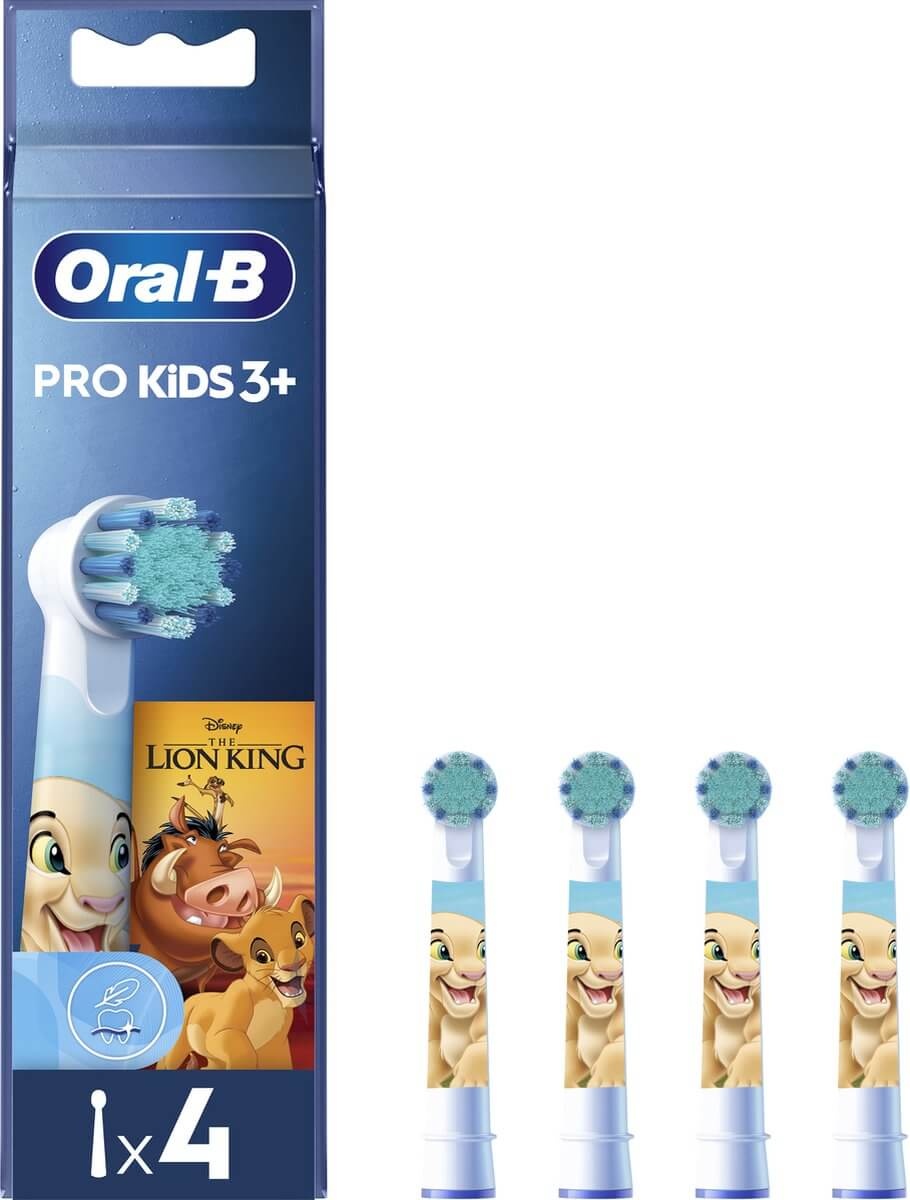 Oral B PRO Kids Opzetborstels Lion King | 4 stuks