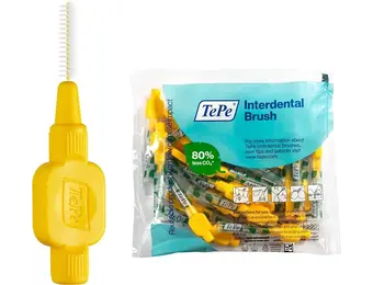 TePe Ragers Origineel 0,7 mm Geel | 25 stuks