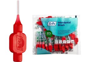 TePe Ragers Origineel 0,5 mm Rood | 25 stuks