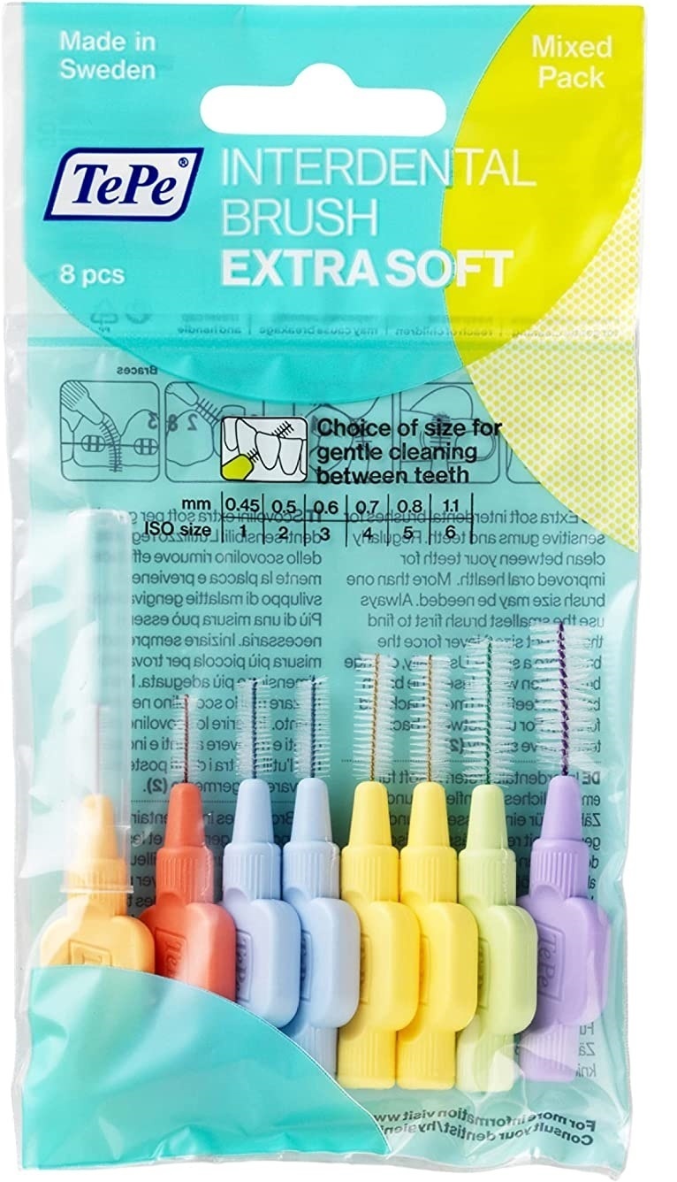 TePe Ragers Extra Soft Gemengd - 8 stuks