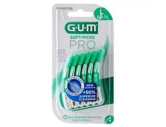 GUM Soft Picks PRO Large | 60 stuks