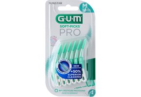GUM Soft Picks PRO Medium – 6 x 30 Stuks - Voordeelverpakking