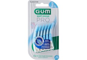 GUM Soft Picks PRO Small – 6 x 60 Stuks - Voordeelverpakking