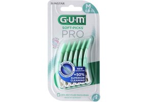 GUM Soft Picks PRO Medium – 3 x 60 Stuks - Voordeelverpakking