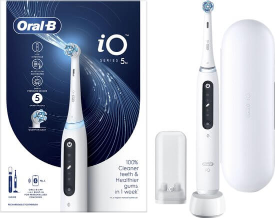 Oral-B iO 5N - Elektrische Tandenborstel - Wit