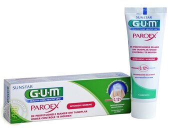 GUM Paroex Tandpasta Gel Set van 3 x 75 ml