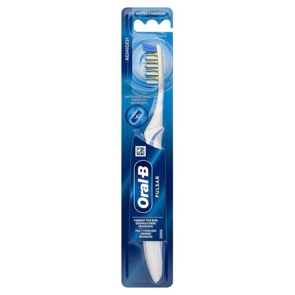 Oral b tandenborstel pulsar medium 2 stuks
