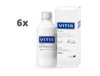 6x Vitis Mondwater Whitening 500 ml