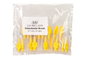 TePe Ragers Geel - 3 x 25 stuks - Voordeelverpakking