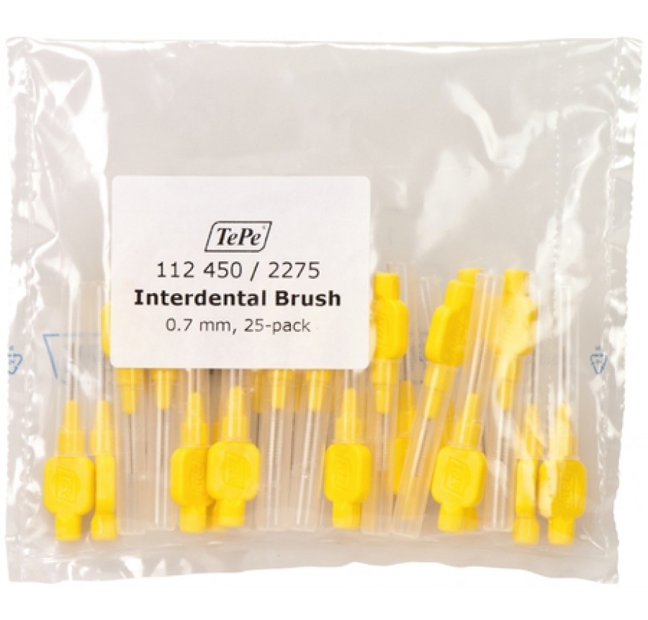 TePe Ragers Geel - 3 x 25 stuks - Voordeelverpakking