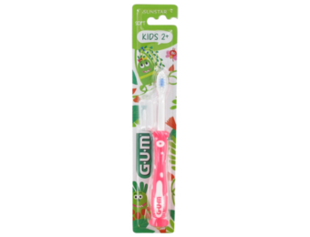 GUM Tandenborstel Kids 2+ jaar - Paars/Roze