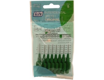 3x TePe Interdentale Ragers Original 0,8 mm Groen 8 stuks