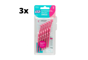 3x TePe Angle Interdentale Ragers 0,4 mm Roze 6 stuks