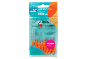 6x TePe Interdentale Ragers Original 0,45 mm Oranje 8 stuks