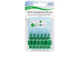 3x TePe Interdentale Ragers Original 0,8 mm Groen 6 stuks