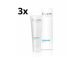3x Bluem Tandpasta Perio Care Fluoride 75 ml - Voordeelverpakking