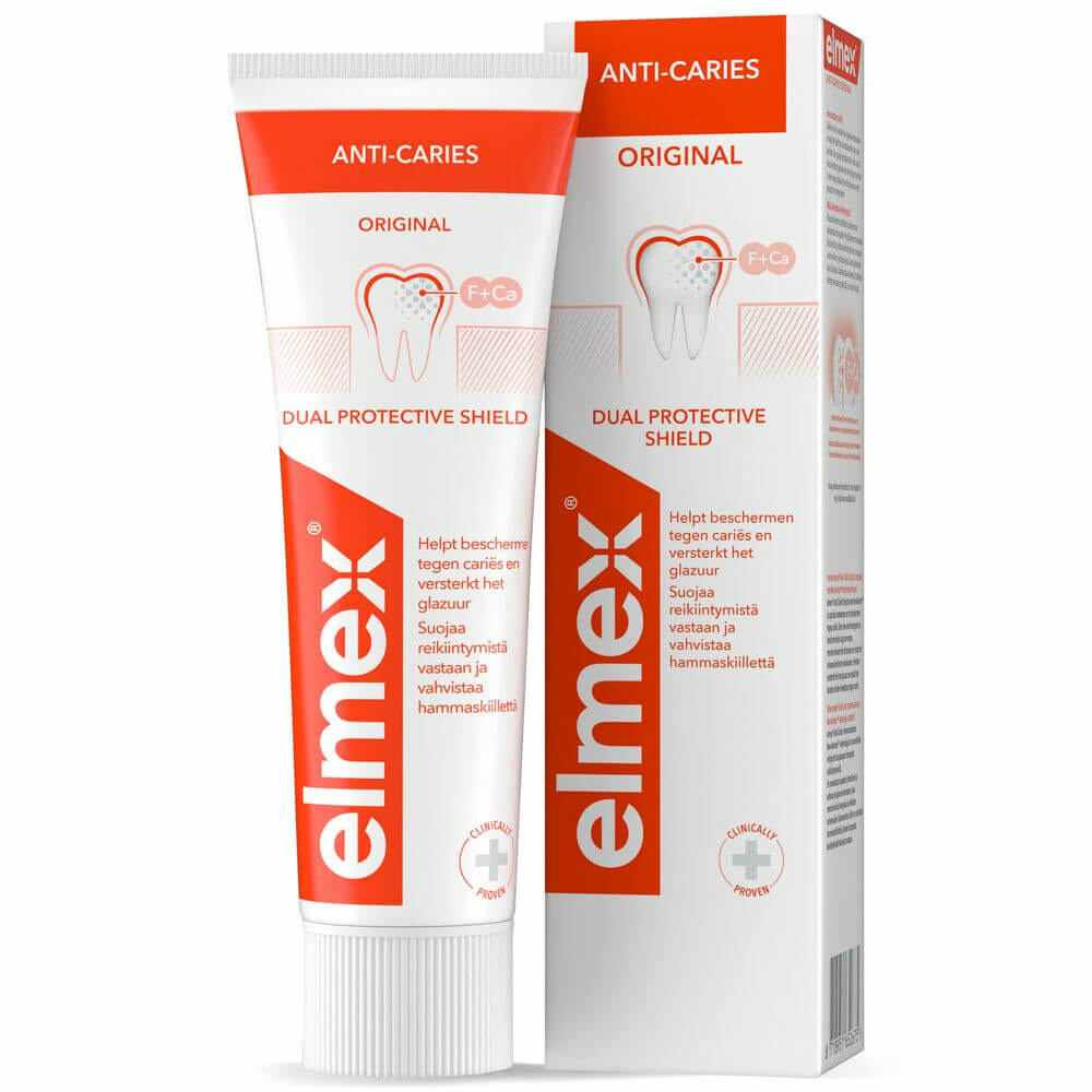Elmex Anti-Cariës Original Tandpasta | 75 ml | Bescherming Tegen Cariës