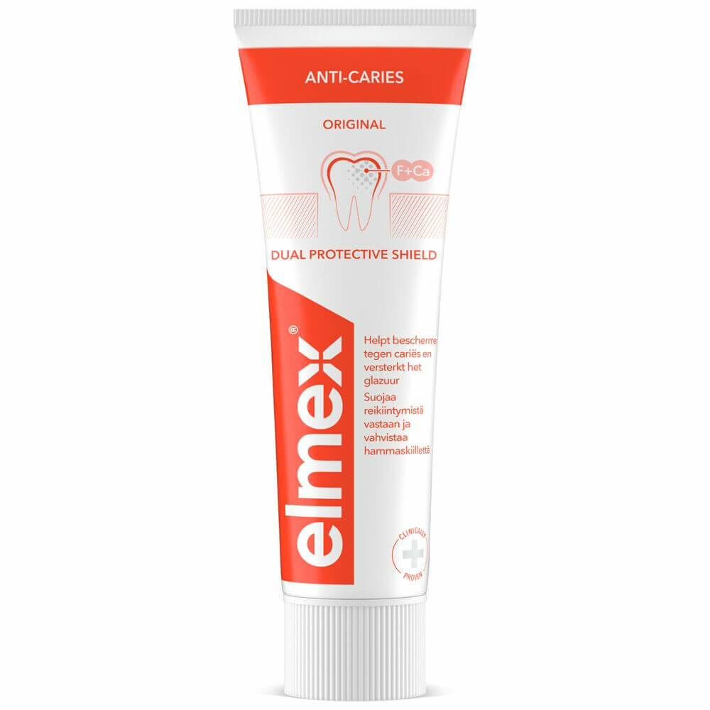 Elmex Anti-Cariës Original Tandpasta | 75 ml | Bescherming Tegen Cariës