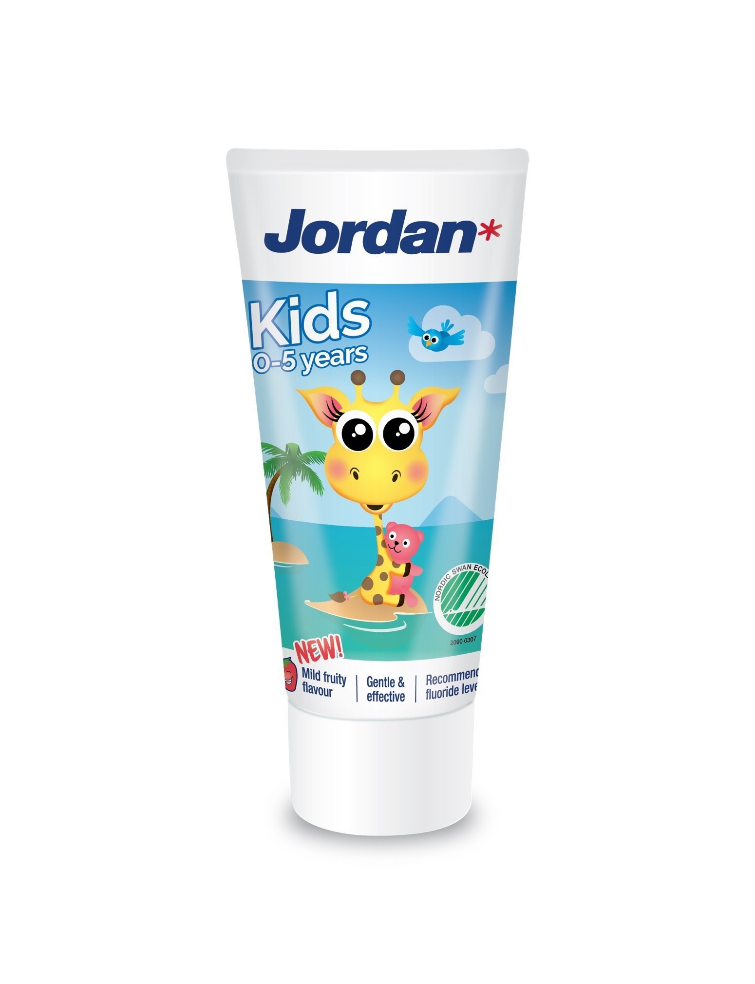 Jordan Tandpasta Junior 0-5 jaar - 8 x 50ml - Voordeelverpakking