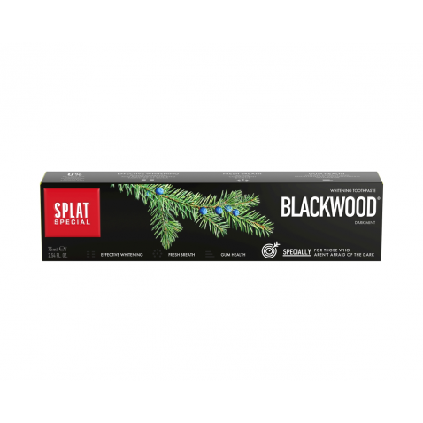2x Splat Tandpasta Special Blackwood - 75ml - Voordeelverpakking
