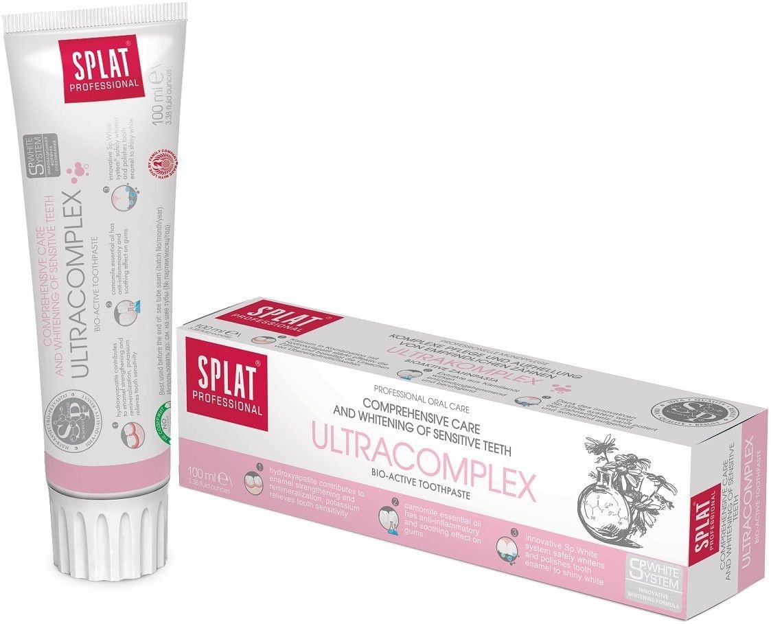 Splat Professional UltraComplex Bio Actieve Tandpasta - 2 x 100 ml - Voordeelverpakking
