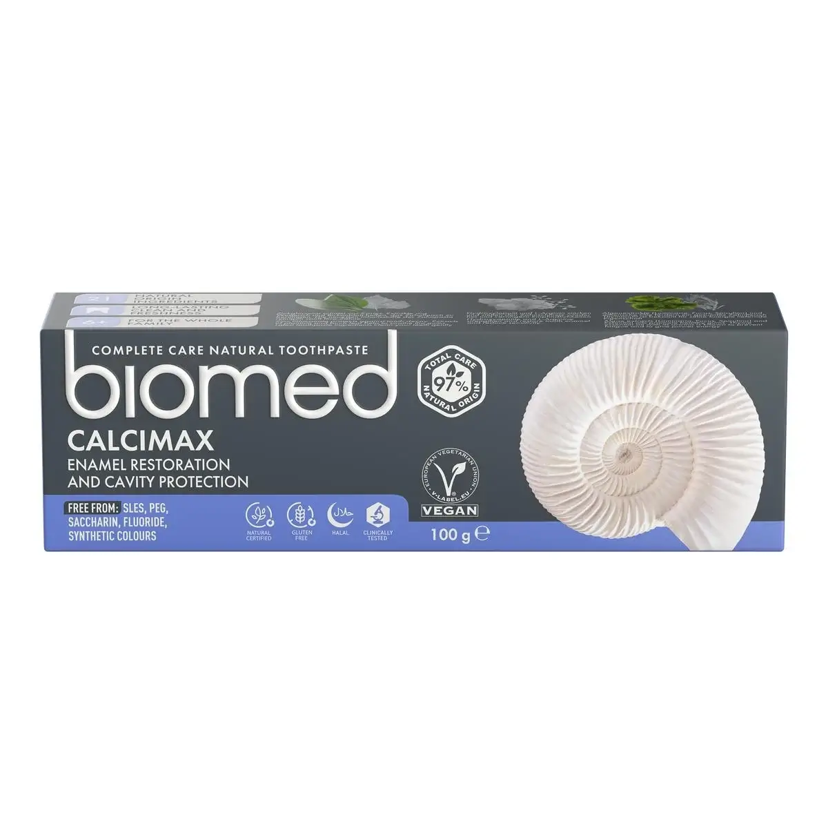 Splat Biomed Calcimax Tandpasta – 100 ml – Fluoridevrij