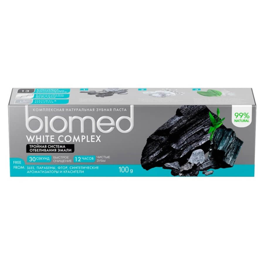 Splat Biomed Charcoal Tandpasta – 100 ml – Fluoridevrij
